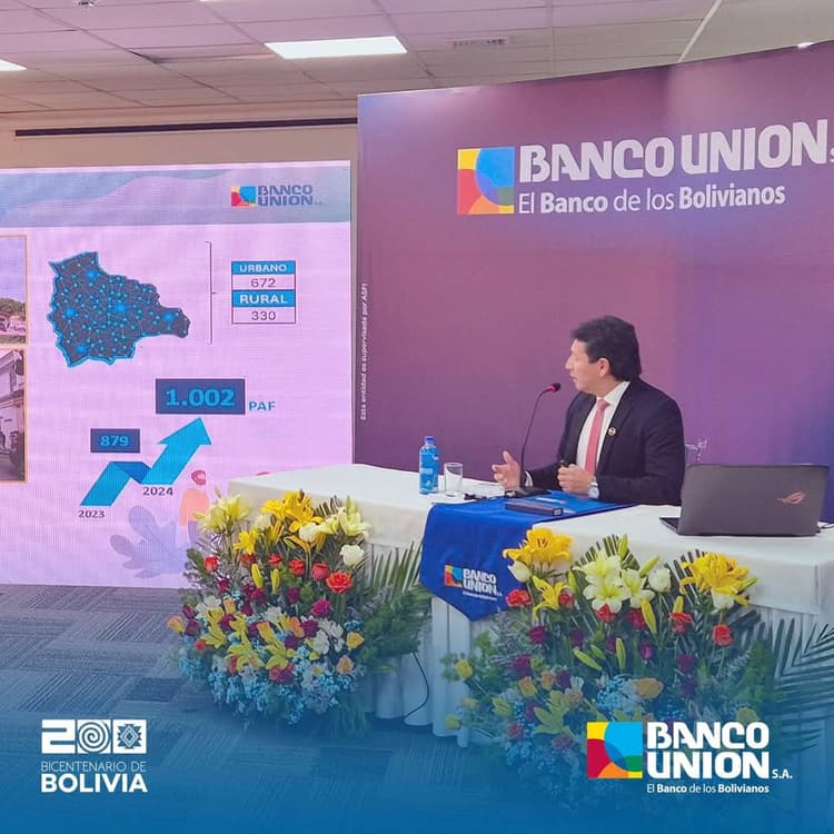Imagen de portada: Banco Unión ratifica su liderazgo en el sistema financiero nacional