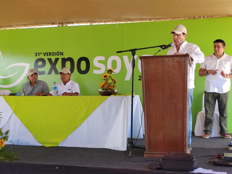 Imagen de portada: Exposoya: Agro cruceño se pone el desafio de repuntar la producción de granos de 5 a 12 millones de toneladas