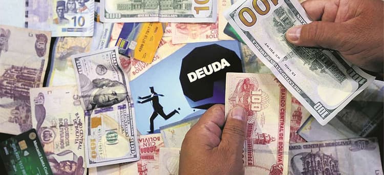 Imagen de portada: Bolivia: Deuda pública sería de $us. 43.173 millones