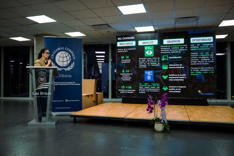 Imagen de portada: CBN es reconocida por su liderazgo en sostenibilidad  y por transformar los ODS en acciones reales para Bolivia