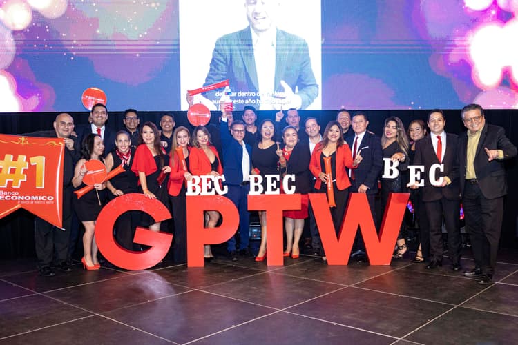 Imagen de portada: El Banco Económico reafirma su liderazgo como el 	“Mejor Lugar Para Trabajar en Bolivia” por GPTW
