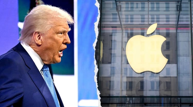 Imagen de portada: Trump amenaza a Apple con un arancel del 25% a todos los iPhones que no estén fabricados en Estados Unidos