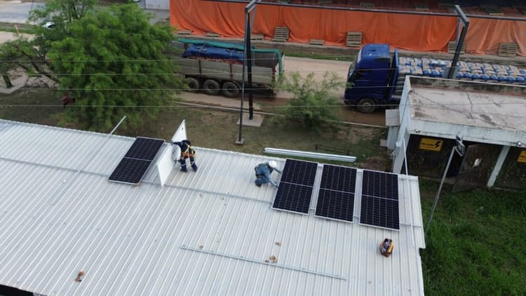 Imagen de portada: Centro de distribución de Itacamba operará con energías limpias