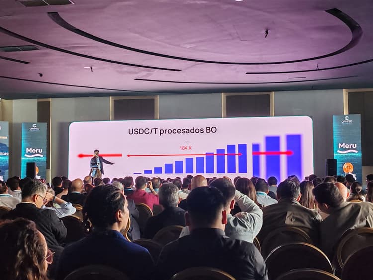 Imagen de portada: MERU apoya el futuro de las finanzas digitales em Bolivia como el principal auspiciador de Crypto Experience Summit 2025