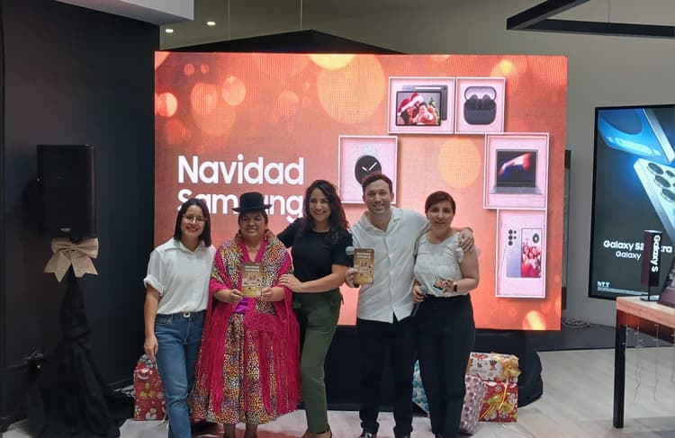 Imagen de portada: Samsung celebra Navidad con vales de hasta Bs 2.000 en supermercados