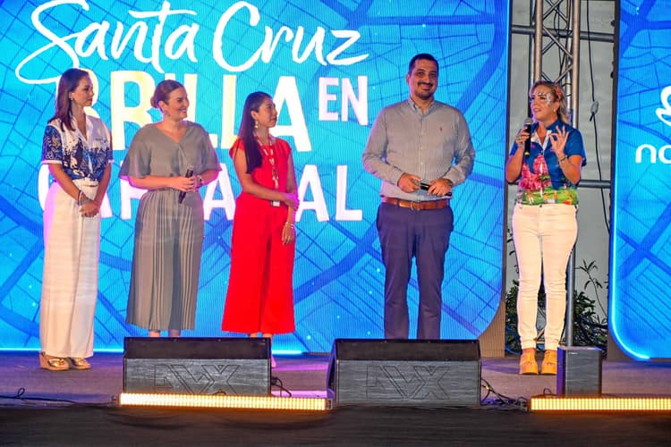 Imagen de portada: Natura, junto a Paceña, Nosotras, Finesse, Empacar, Novotel y los Testarudos, promueven una ciudad más limpia en Carnaval
