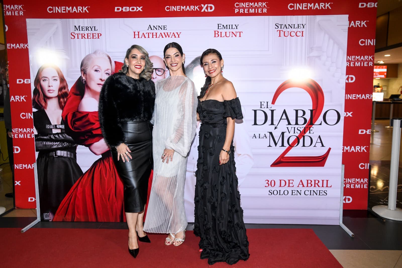 Cinemark convierte el estreno de “El Diablo Viste a la Moda 2” en una experiencia inolvidable llena de moda y glamour 
