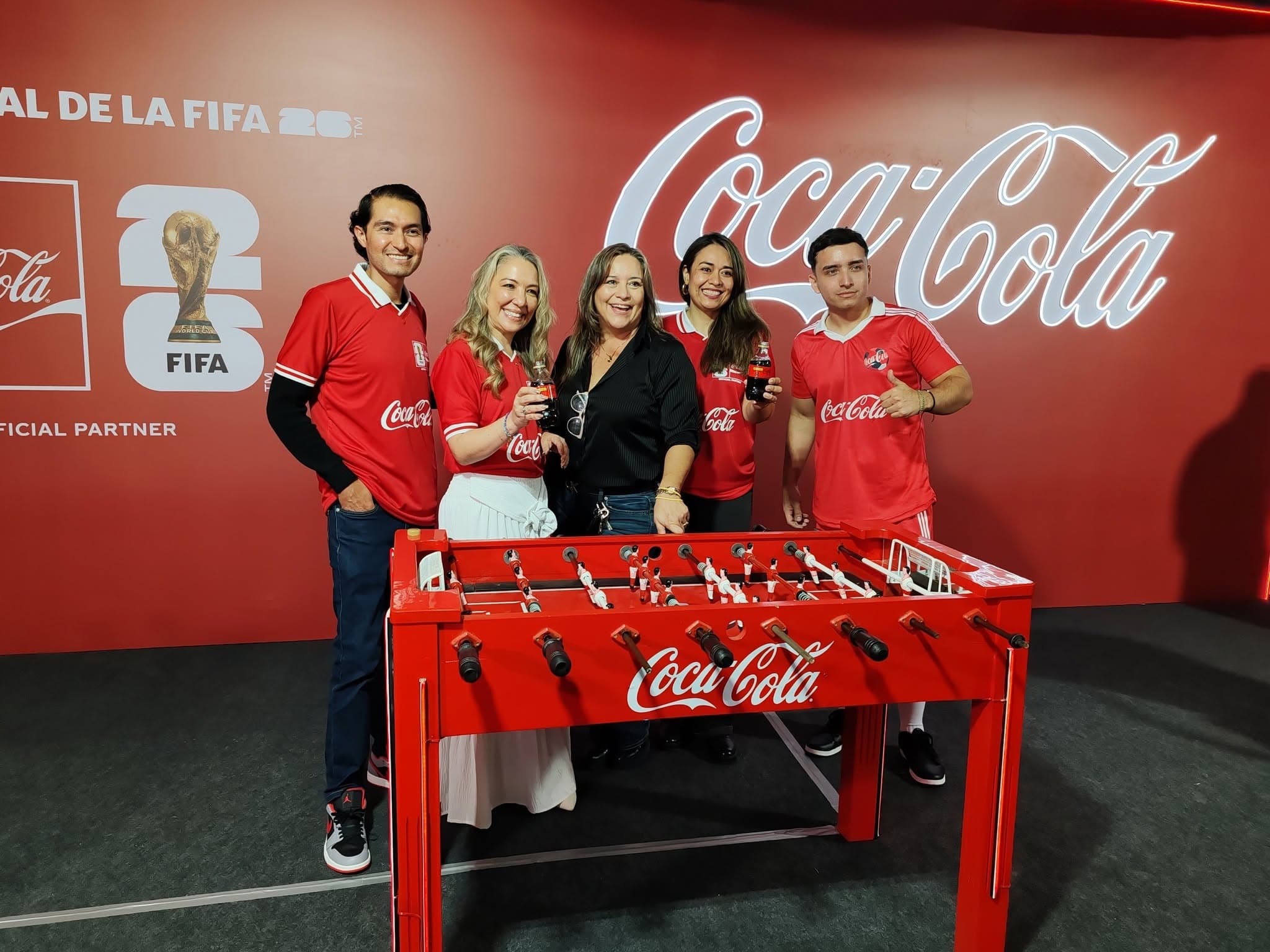 Coca-Cola inaugura su Fan Zone para  disfrutar la Copa Mundial de la FIFA 26™