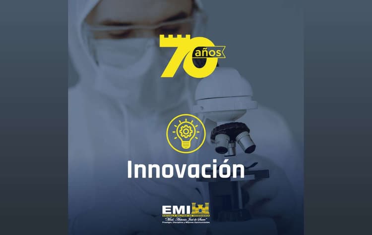 Imagen de portada: EMI, 70 AÑOS DE INNOVACIÓN EDUCATIVA