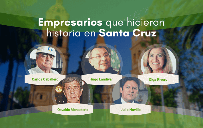 Imagen de portada: EMPRESARIOS QUE HICIERON HISTORIA EN SANTA CRUZ