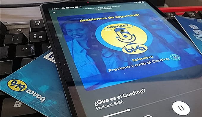 Imagen de portada: Banco Bisa habla de seguridad