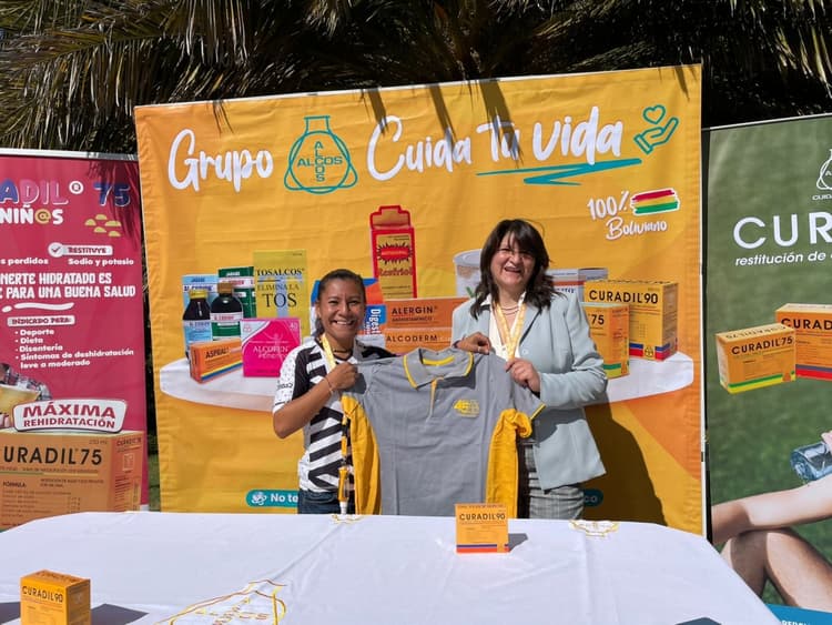 Imagen de portada: Grupo ALCOS S.A. Apoya por medio de un convenio al deportista Windy Arévalo