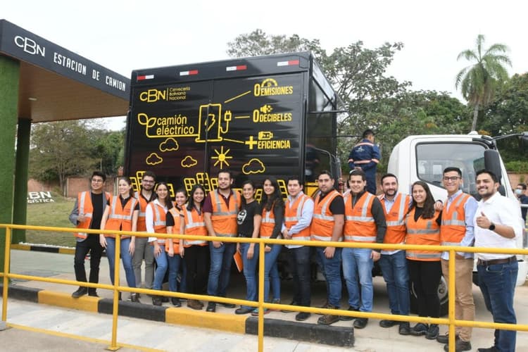 Imagen de portada: CBN presenta el primer camión eléctrico de distribución