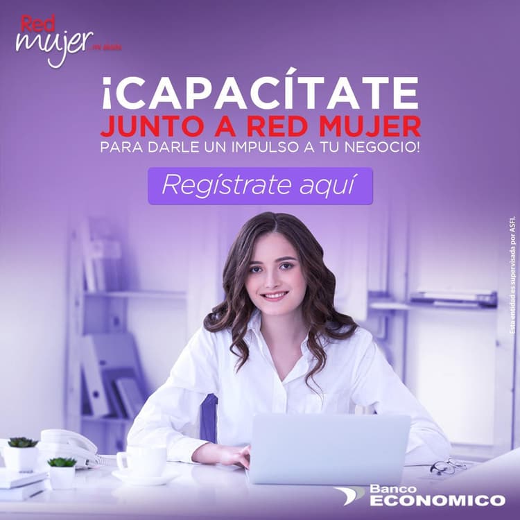 Imagen de portada: Capacitaciones de la Red Mujer del banco Económico