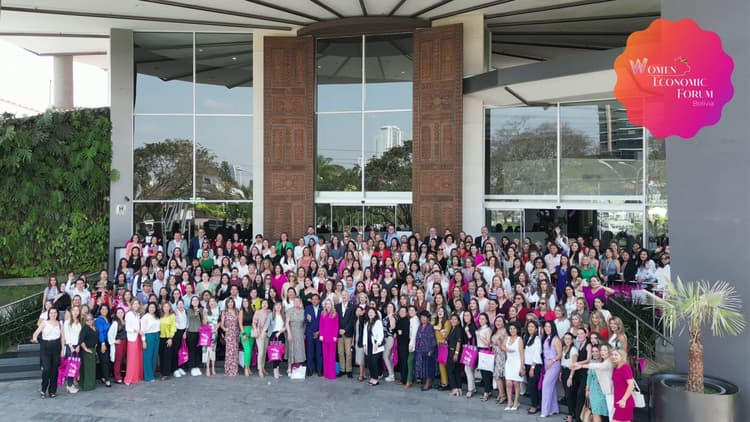 Imagen de portada: 780 mujeres fueron parte del Women Economic Forum Bolivia 2023