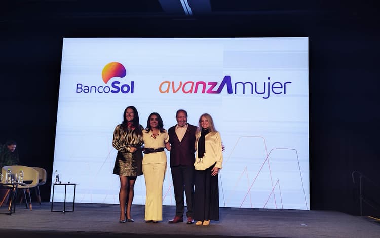 Imagen de portada: BancoSol presenta su modelo bancario inteligente en género “Avanza Mujer”