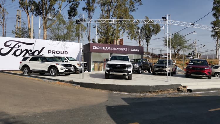 Imagen de portada: Ford, distribuida en Bolivia por Christian Automotors,  se luce en Exposur 2023