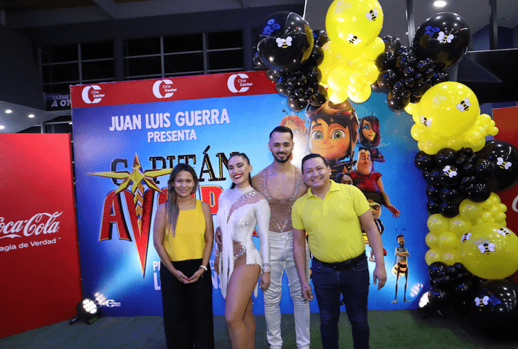 Imagen de portada: "Capitán Avispa” aterriza en las salas de Cine Center  bajo la producción de Caribbean Films y Juan Luis Guerra 