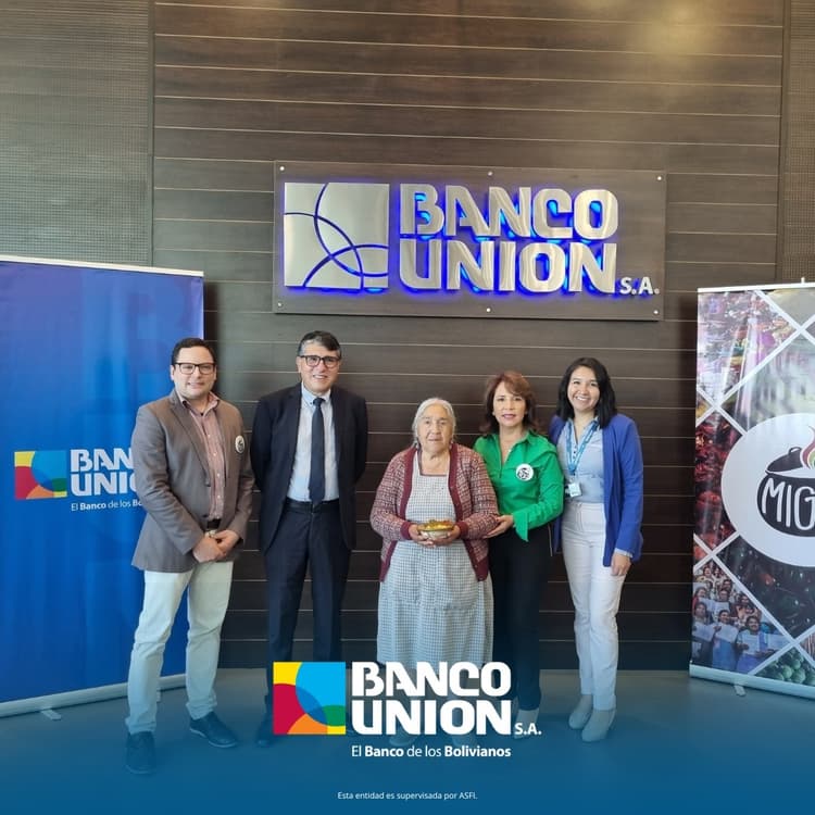 Imagen de portada: Banco Unión S.A. en alianza con MIGA BOLIVIA lanzan un proyecto de incubadora de negocios destinado a productores de alimentos