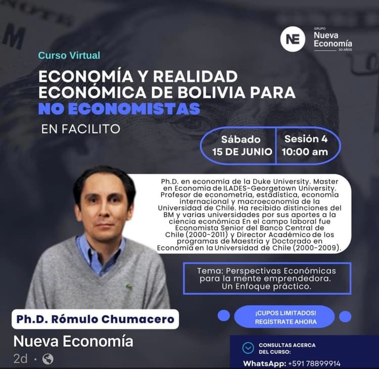Imagen de portada: La economía como una herramienta para saber cómo hubiera sido Bolivia sin la gestión de Evo Morales