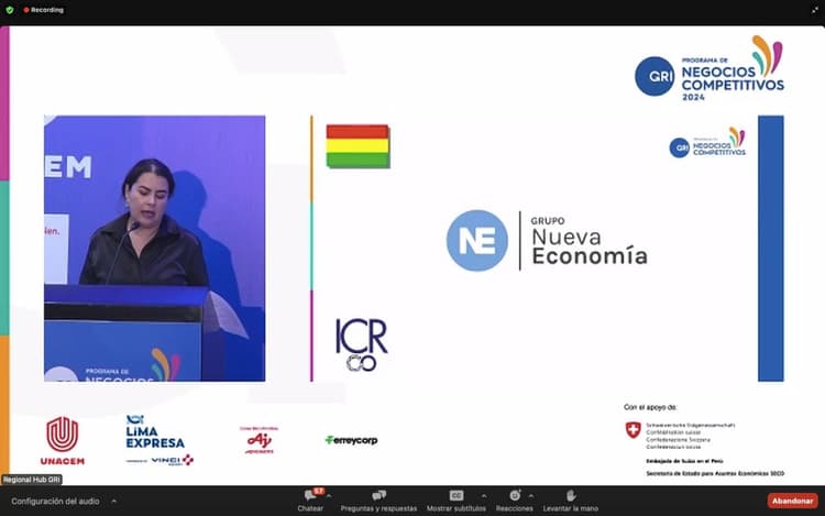Imagen de portada: Grupo Nueva Economía recibe reconocimiento internacional por su primer reporte de sostenibilidad conforme a los estándares GRI