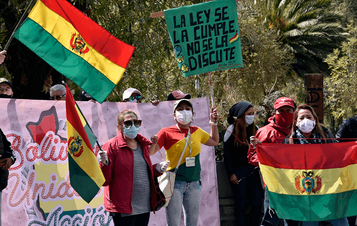 Imagen de portada: CAUTELA GLOBAL.INQUIETUD EN BOLIVIA
