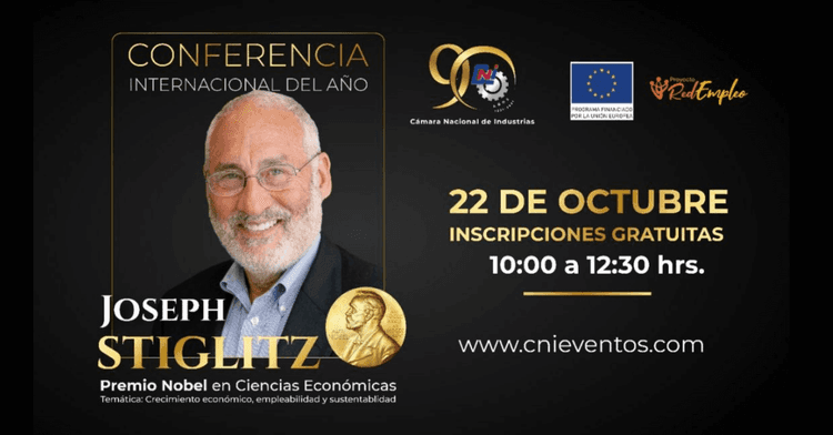 Imagen de portada: Invitado especial al Premio Nobel en Economía, Joseph Stiglitz