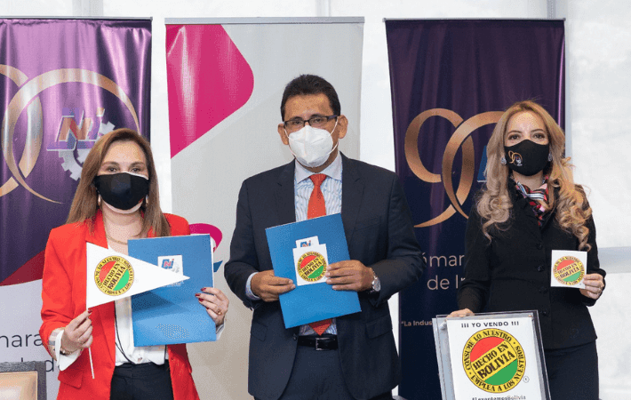 Imagen de portada: Alianza para promover el sello Hecho en Bolivia