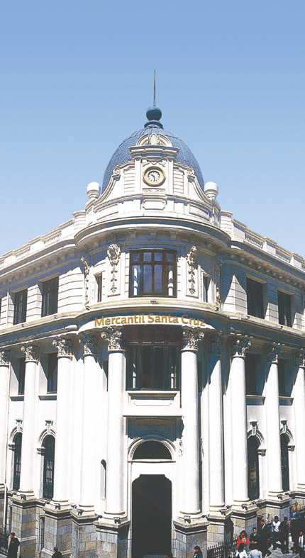 Imagen de portada: BANCO MERCANTIL SANTA CRUZ ENTRE LOS 100 BANCOS MÁS GRANDES DE LATAM