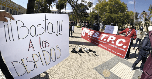 Imagen de portada: Bolivia: 594.000 desempleados