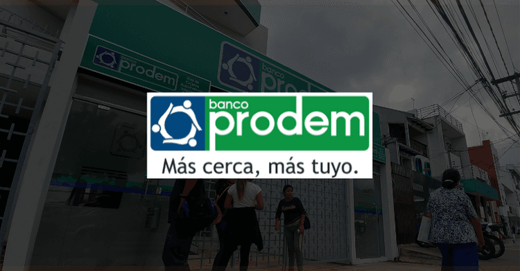 Imagen de portada: Banco Prodem, especializado en el financiamiento microempresarial
