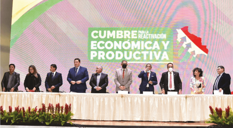 Imagen de portada: Cumbre para la Reactivación económica y productiva