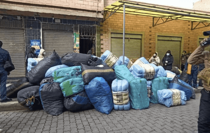 Imagen de portada: Destruyen movilidades y decomisan mercadería en frontera y ciudades