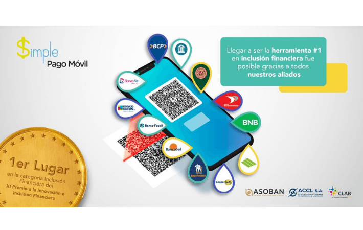 Imagen de portada: "SIMPLE PAGO MÓVIL", PREMIO A LA INNOVACIÓN E INCLUSIÓN FINANCIERA