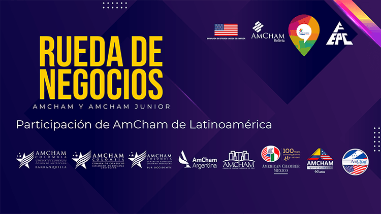 Imagen de portada: RUEDA DE NEGOCIOS AMCHAM y AMCHAM JUNIOR